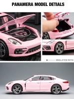 Modelo De Coche De Simulación Porsche Panamera 1:32 Hecho a Mano En Metal Juguete Para Niños Vehículo De Simulación Para Niño De Edad Superior a 14 Años - details 4