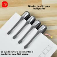 Lápices De Gel Negros Brillantes WQN Tamaños 3/6/12PCS Escritura Suave Secado Rápido Impermeables Para Exámenes Y Oficina - details 1