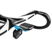 Soporte Para Computadora GPS De Bicicleta HE11 Montaje Para Manillar Compatible Con Garmin Edge 520 plus 820 810 Luz Frontal De Ciclismo Material De Aluminio Y Plástico - details 7