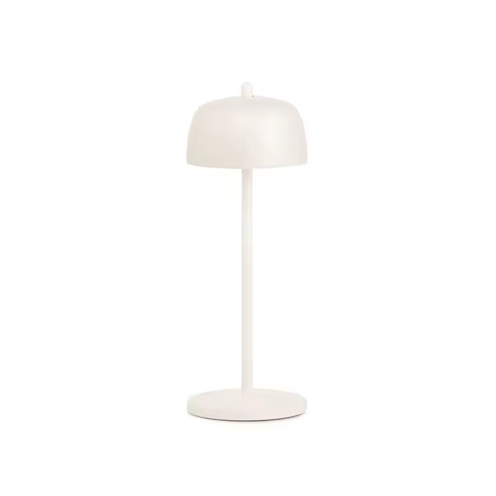 Azafrán Circe Lámpara Mesa D 110 Mm H 300 Mm Blanco Op. - 1