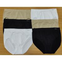 Fevitex - Pack de 6 y 12 Bragas de Mujer de Licra Sin Costura - Talla Mediana, Grande y Super Grande - details 1