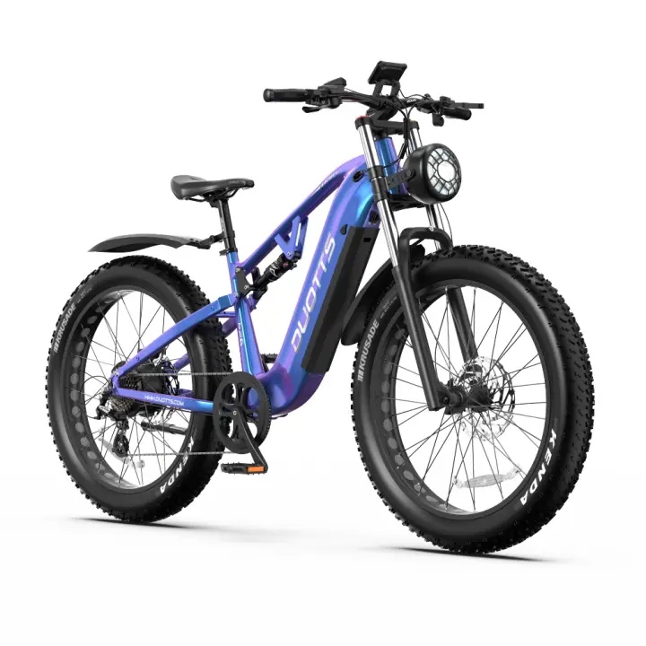 Grasa Eléctrica de 26 pulgadas de Dort ebike E26 48v20ah Katería de Lithium 80nm sin Doble Marco de Bicicleta de suspensión - 1