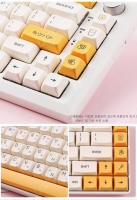 XDA PBT Keycaps Conjunto De 140 Teclas Para Teclado Mecánico De Juego Coreano Japonés Inglés Dye Sub Honey Milk Compatible Con 61/64/68/84/75/87/96/104 Teclas - details 16