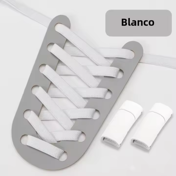Nuevas Cremalleras Magnéticas Para Zapatos Sin Cordones Elásticas De Estiramiento Planas Para Mujer Hombre Y Niños Zapatillas Casuales Compatible Con AJ AF1 - 1