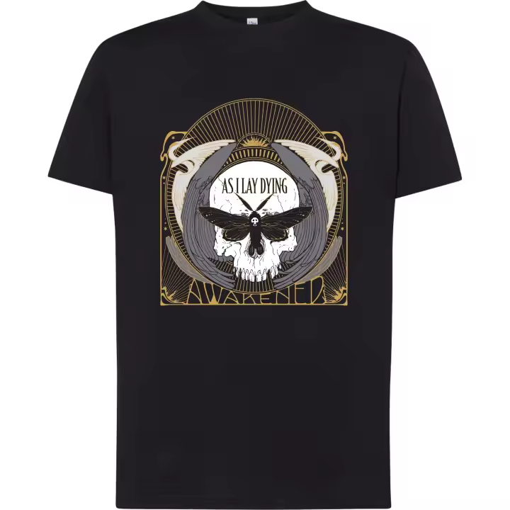 Camiseta As I Lay Dying - | Algodón | Manga Corta y Manga Larga - Tejido tubular, sin costuras laterales. - Punto liso - 1
