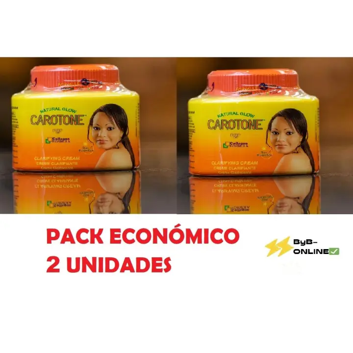Pack 2 Crema Hidrante  quita-manchas Carotone 3en1 - 1