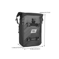 Bolsa De Sillín Para Motocicleta Impermeable Multifuncional De 10/20/30L Bolsa De Luggage Universal Para Ciclismo SOYAVISION - details 16