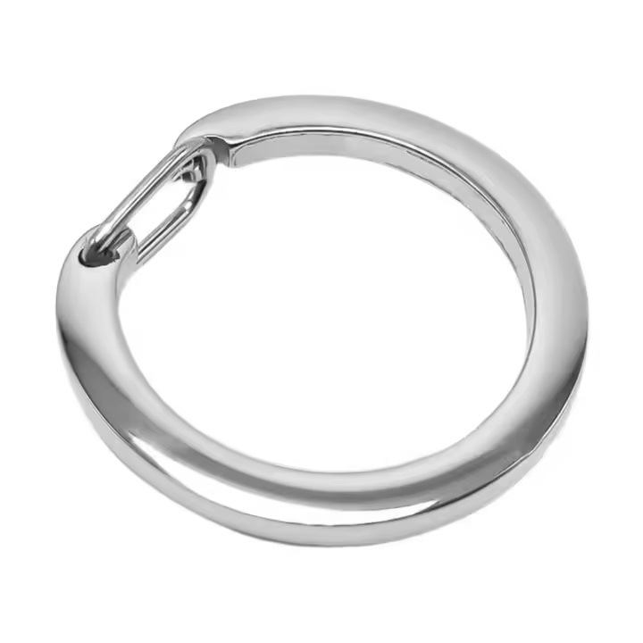 Premium Clip De Llave C Forma Con Resorte Rápido Anillo De Separación C-type Portador De Llaves Duradero Para Coche - 1