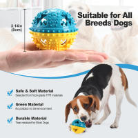 Juguetes Para Masticar Para Perros Bola De Sonido Al Masticar Con Alimentos Anti Mordedor Juguetes Interactivos Para Limpieza De Dientes De Mascotas - details 6