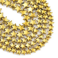 Cuentas De Estrella De Cinco Puntos De Hematita Azul Y Dorado Color Morado Natural Para La Creación De Joyería Pulseras Y Collares DIY - details 9