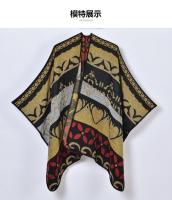 Nuevo estilo bufanda chal para mujer, cárdigan cálido de jacquard grueso moderno y simple para uso exterior - details 1