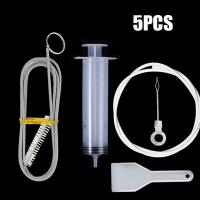Set De 5 Herramientas De Limpieza Para Agujero De Drenaje De Nevera Cepillo Para Limpieza Del Saliente De Agua Ecológico PP - details 7