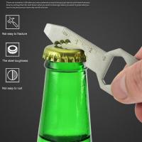 Herramienta De Sobremesa Multiuso Para Exteriores Abrebotellas Llave Destornillador EDC Accesorios De Llavero Herramienta De Sobremesa - details 0