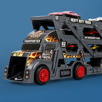 Nueva Camióneta De Tres Capas Plegable Para Niños Con Carril De EJECTION Y Catapult Truck Juguete Educativo Para Regalo De Navidad - details 5