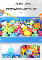 Juego De Pesca Para Niños Con Piscina Inflable Juguetes Acuáticos Para Bebés Varita Magnética Y Pez Deportes Al Aire Libre Rompecabezas Para Niños - details 6