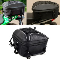 Bolsa De Almohadilla Trasera Para Motocicleta Negra De Gran Capacidad De Tela Oxford Moto Rider Estuche De Equipaje Para R1200GS - details 0