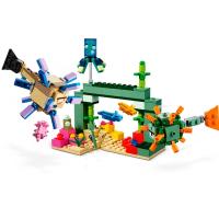 Bloques De Construcción Compatible MOC Sets MC My World Serie the Guardian Battle Axolotls Juguete Para Niños Regalo Educativo - details 6