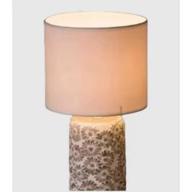 Lampara de mesa decoración flores     -EkilikuaHome - 1