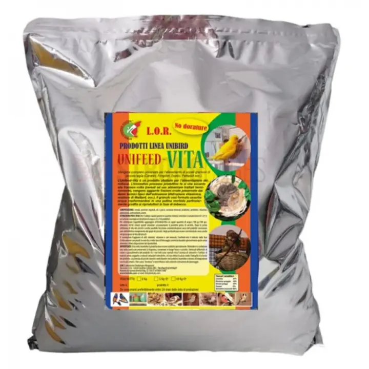 LOR UNIFEED VITA  para Canarios, Pinzones, Exóticos, Psitácidos 5 kg - 1