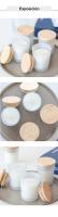 Pack de 6 a 30 unidades de Velas aromáticas perfumadas, Aroma a vainilla, Tapa de madera, Velas regalo invitados, Recuerdos de bautizo, detalles bautizo para invitados, Detalles de boda, Bodas ideas, Reglaantes.com - details 2