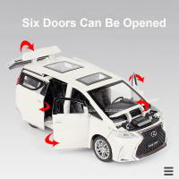 Coche De Juguete De Aleación LM300 a Escala 1/32 Con 6 Puertas Abatibles SUV Luz Y Sonido Para Niños Regalo De Cumpleaños Metal Resistente - details 4