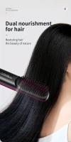 Planchas del pelo，Peine de pelo recto portátil e inalámbrico, calentamiento rápido, diseño anti-calor de temperatura constante, tecnología de iones negativos, pantalla digital inteligente, carga USB, delicado y ligero - details 2