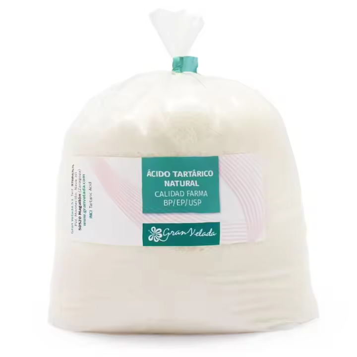 Ácido Tartárico Natural en Polvo | 99,95% de Pureza | Excelente para Cosmética Artesanal | Regulador de Acidez y Conservante | Ideal para Bombas de Baño Descúbrelo - 1