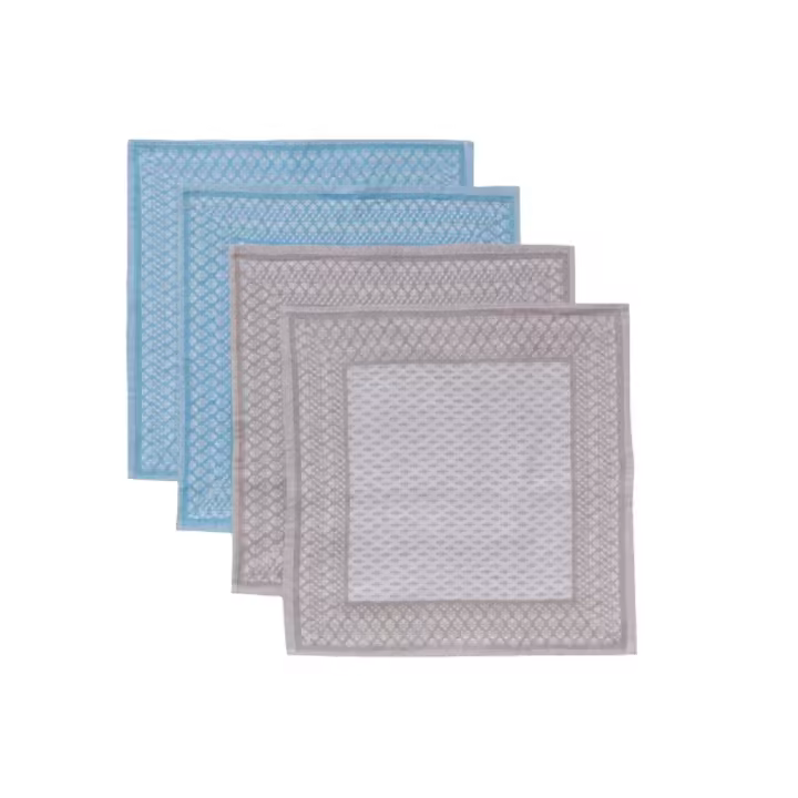 CASTMA GARANTIA DE ALTA CALIDAD - Set de 4 Paños de Cocina Paisley 100% Algodón 50x50cm - 1