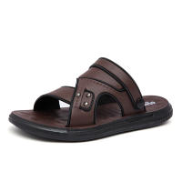Sandalias Para Hombre Verano Comodidad Playa Exterior Retro Casual Zapatos De Cuero No Especiales Antideslizantes Flip Flops - details 5