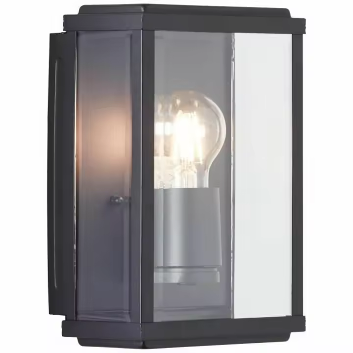 Aplique de Pared Brilliant Gaia Negro Metal 60 W E27 - 1