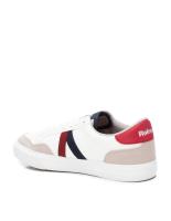 Zapatilla Deportiva Casual Refresh De Tela Para Hombre Color Negro Blanco - details 2