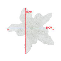 1PC Parche De Encaje Floral 3D Con Lentejuelas Bordado Multicapa Para Ropa Material De Sastre DIY Hecho a Mano Vestido De Noche Brillante - details 1