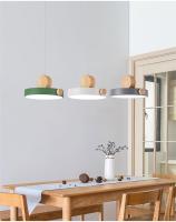 Lámpara Colgante Moderna LED Para Decoración De Hogar Y Sala De Estar Tres Tonos Iluminación Incluida Metal 220V Dimmer - details 4