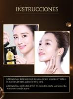 Mascarilla Facial de Ácido Hialurónico Pack (10 ud) Oro y Frutas (28ml) - Cosmética Coreana Facial Vegana - Skincare Coreano Hidratante, Mascarillas Faciales Mujer - details 0
