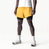 Shorts De Fitness Deportivos Para Hombres Secado Rápido Doble Capa Pantalones De Baloncesto Casual Moda Verano Running Outdoor - details 12