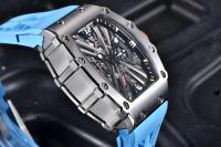 Reloj De Cuarzo Para Hombre PAGANI DESIGN 2024 De Lujo Forma De Barril Impermeable Con Pantalla Luminosa Cristal De Zafiro Silicona VH65 - details 3