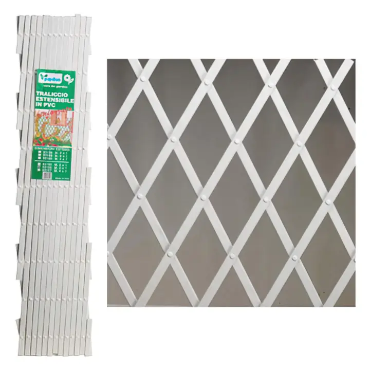 SANCO STORE - PAPILLON Celosia Pvc Blanca Extensible 4x1 metros. - 1