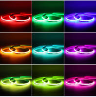 Tira De Luz LED RGB USB 1-5m Con Control Remoto Bluetooth 24 Teclas Sincronización Con Música COB Dimmable Para Decoración De Habitaciones Y TV - details 9