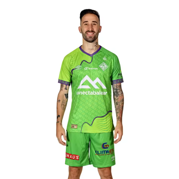 Umbro - Camiseta Mallorca Palma Futsal 2023-2024 1ª Equipación - Verde - 1