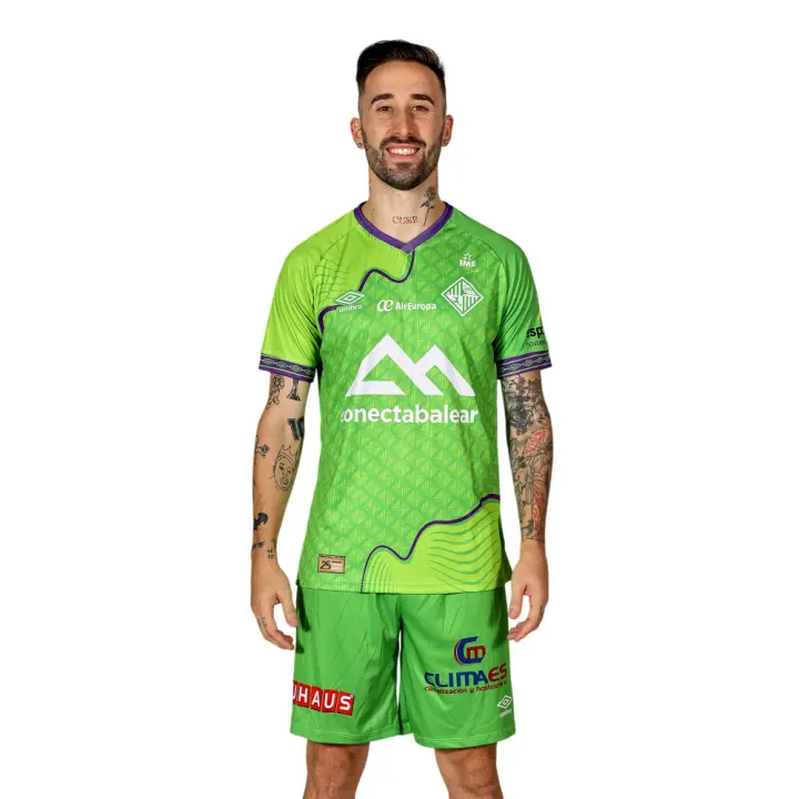 Umbro - Camiseta Mallorca Palma Futsal 2023-2024 1ª Equipación - Verde - 1