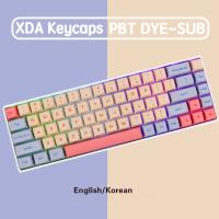 Keycaps PBT 132 Teclas Perfil XDA Personalizado Inglés KR RU Dye Sublimation Para Teclado Mecánico Cherry MX 104/87/61 - details 5