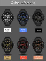 Reloj Deportivo De Pulsera Para Hombre SANDA Estilo Militar G-Style LED Digital Cronógrafo Resistente Al Agua Cuarzo Analógico-Digital Con Alarmas Y Calendario - details 3