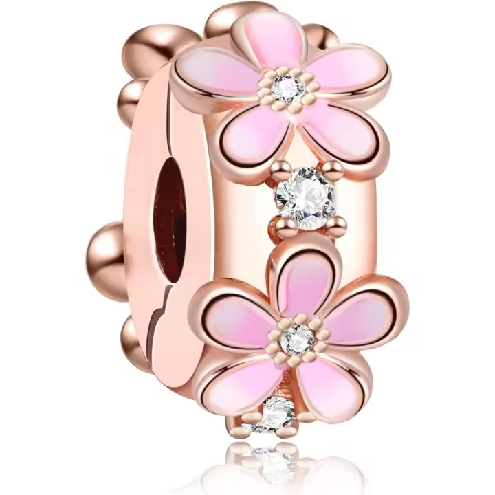Metal con Circonita Cúbica Compatible Pulsera & Europeo,Christmas Charms para Mujer Niña for Birthday Anniversary - 1