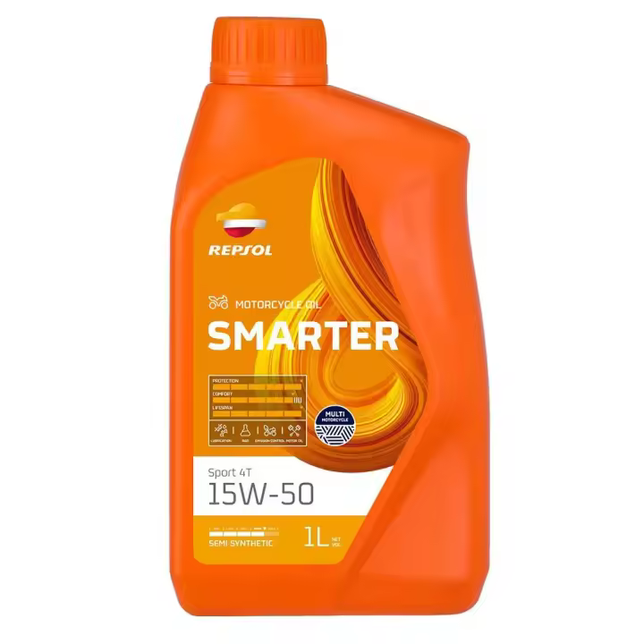 Repsol Aceite De Motor Smarter Sport 4t 15w-50 1l - 1