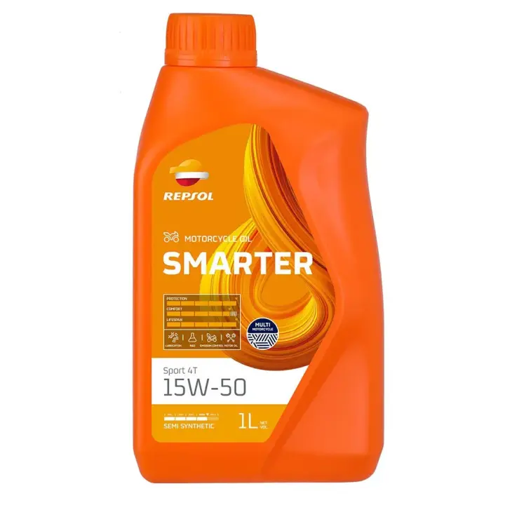 Repsol Aceite De Motor Smarter Sport 4t 15w-50 1l - 1