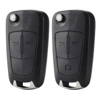 Carcasa De Llave Remota Flip Para Vauxhall Opel Corsa D Astra H Zafira Vectra C Signum Meriva Repuesto De Carcasa De Llave - details 0