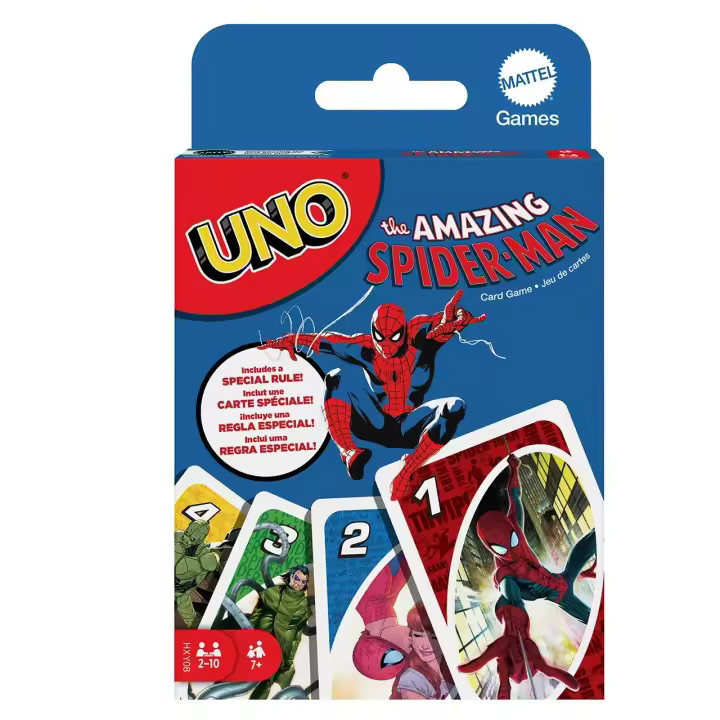 Juego Uno Spiderman HXY08 UNO MATTEL GAMES - 1