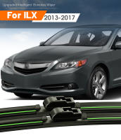 2pcs LimpiaParabrisas Delantero Para Acura ILX 2013-2017 Plegables En Rama De Búho De Goma Natural Accesorios De Ventana - details 0