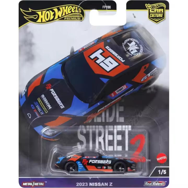 Hot Wheels Premium Car Culture Slide Street 2023 Nissan Z - 1