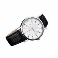 Reloj De Lujo De Cuarzo Con Dial De Cuero Reloj Casual De Pulsera Material De Correa De Cuero Resistente Al Agua Estilo Fashion & Casual - details 1